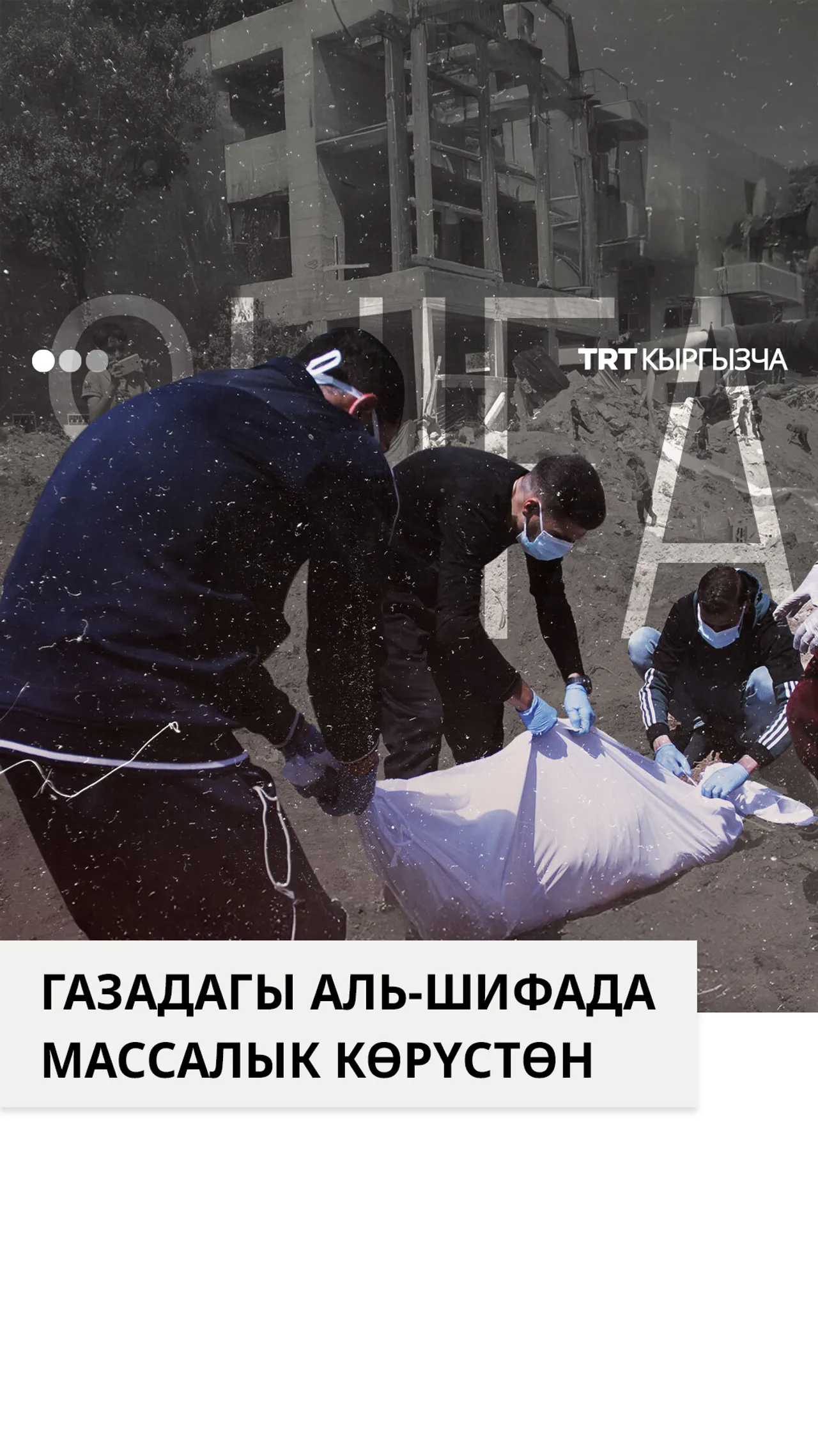 Газадагы Аль-Шифа ооруканасында дагы бир массалык көрүстөн табылды